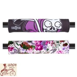 SUNDAY REVERSIBLE CREEPY SWEEPER--WALLFLOWER V2 HANDLEBAR PROTECTOR PAD